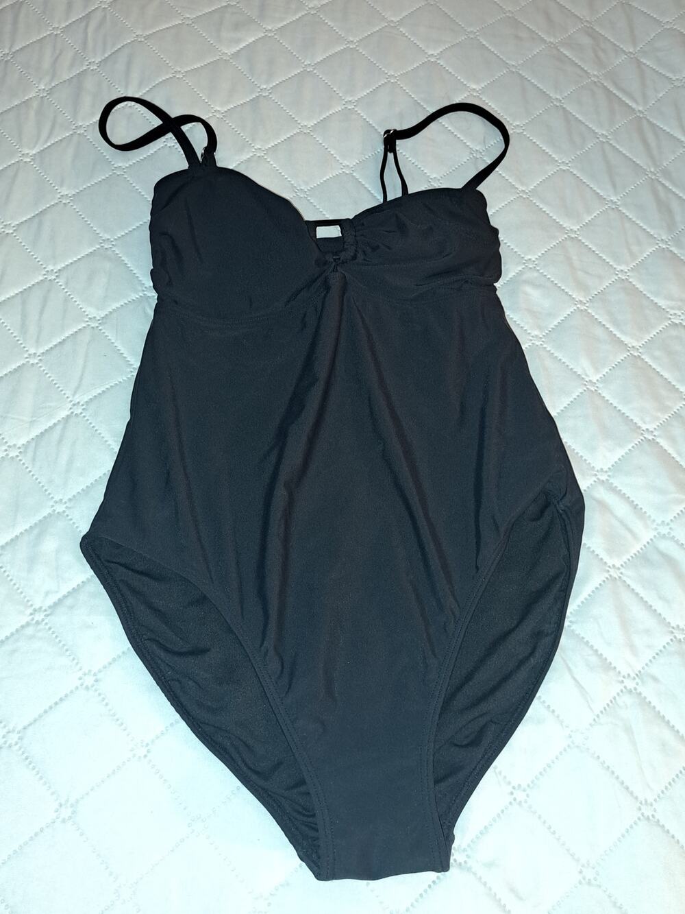 Women's Black One-Piece Venus Bathing Suit Size 6